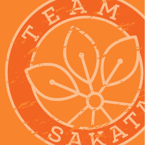 Team Sakata badge